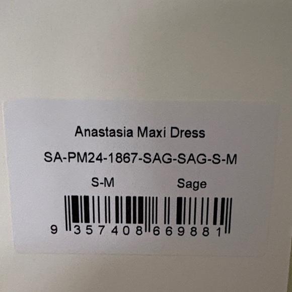 Peppermayo Sage Green Maxi Dress - Picture 13 of 13